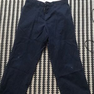Industrial 30/30 dickies work pants navy blue